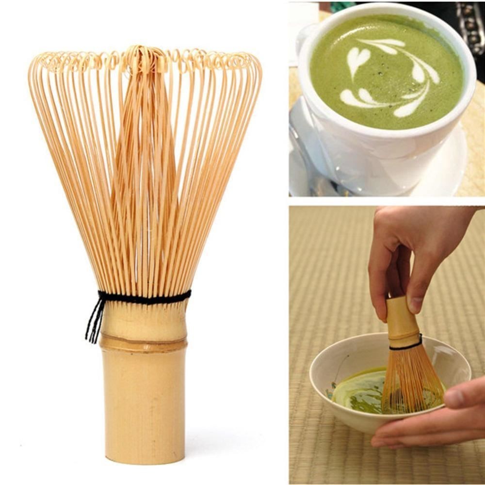 Bamboo 64-Prong Matcha Whisk – Ceremony Grade
