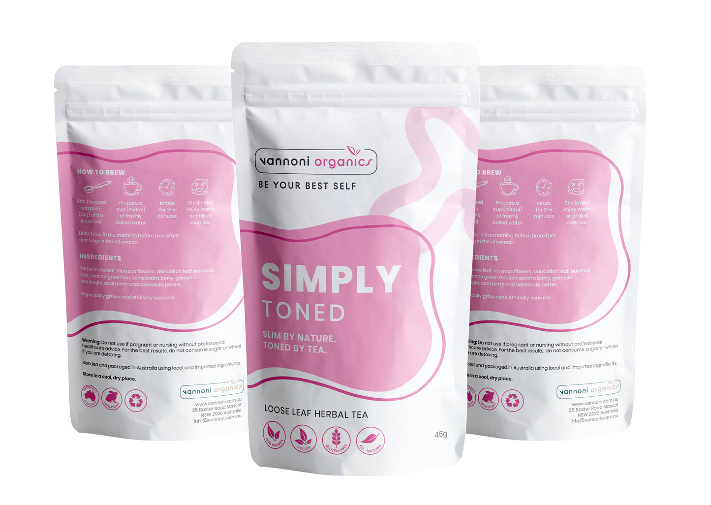 Simply Toned - Slim by Nature. Toned by Tea