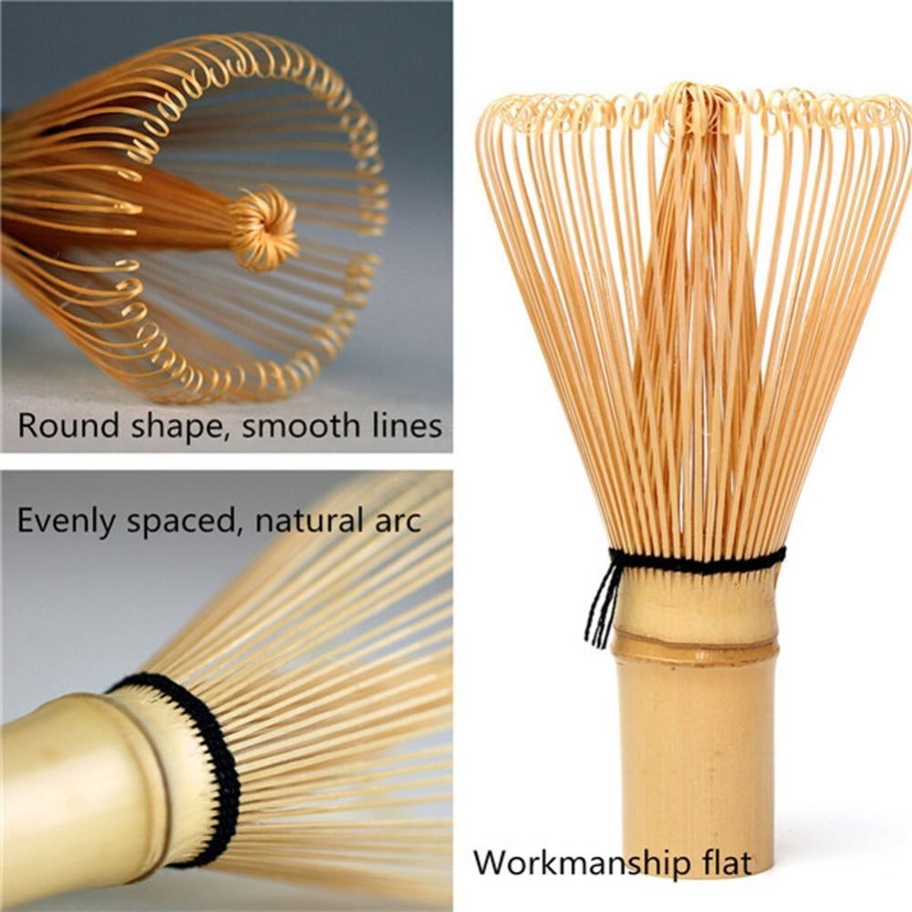 Bamboo 64-Prong Matcha Whisk – Ceremony Grade