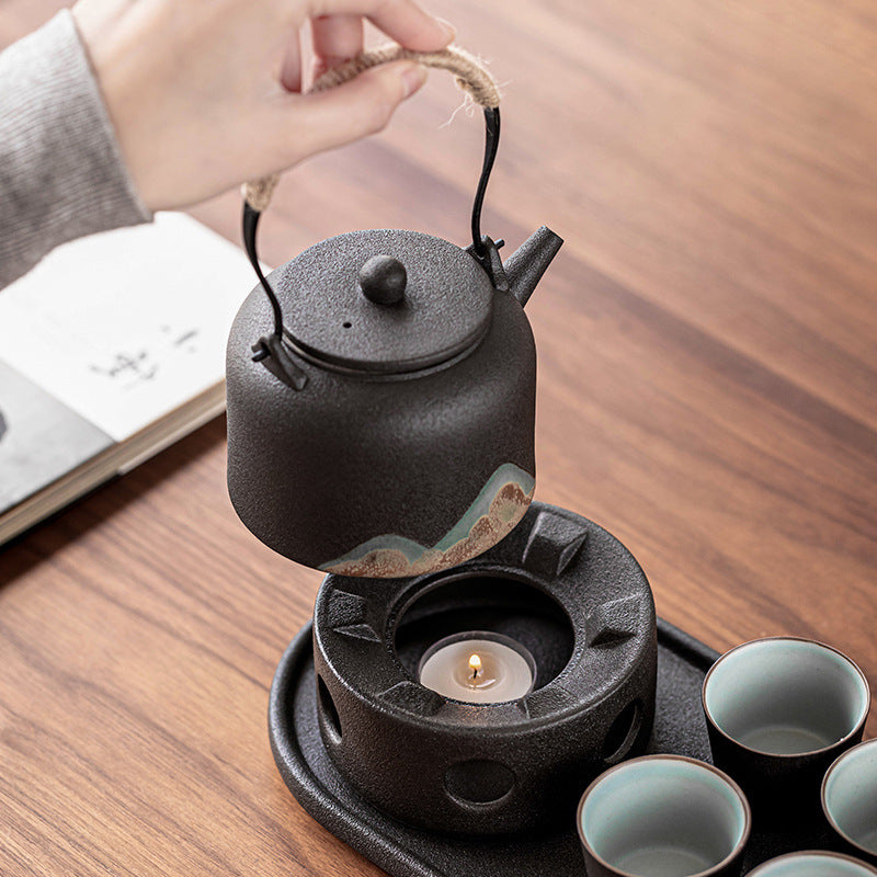 Yuanshan Teapot & Camellia Warmer Set