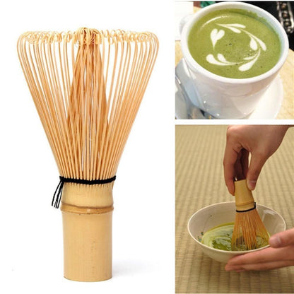 Bamboo 64-Prong Matcha Whisk – Ceremony Grade