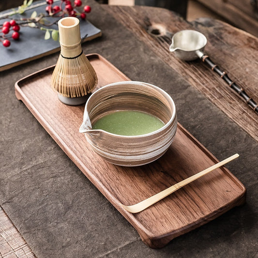 Japanese Matcha Ritual Set – Ceramic & Bamboo