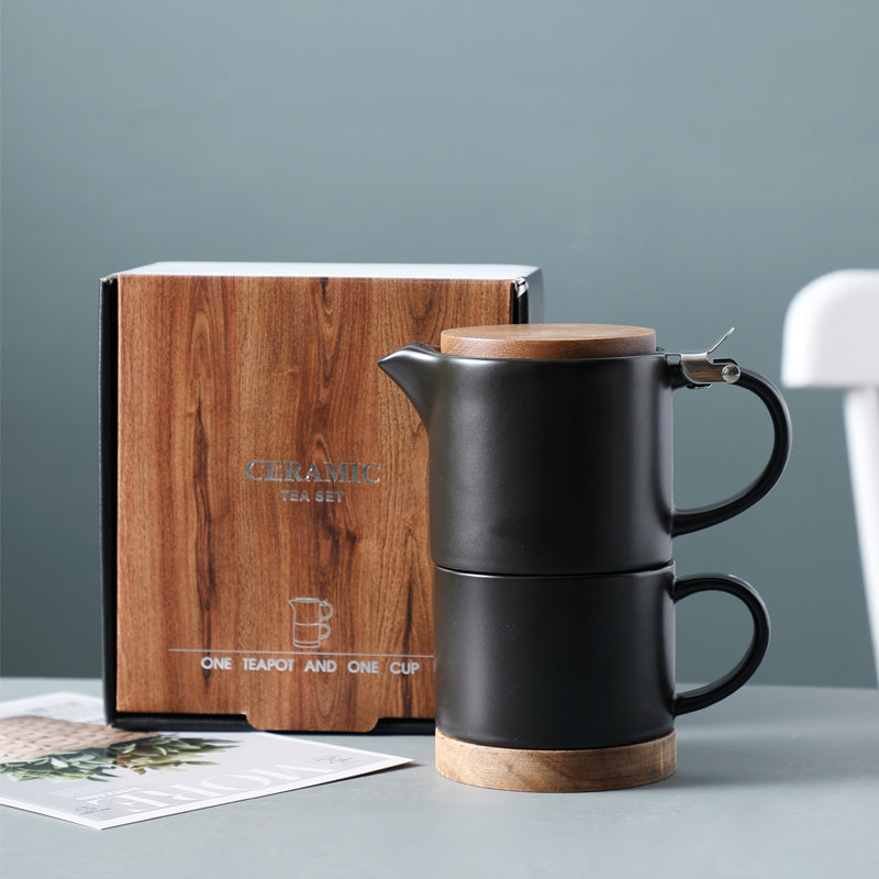 Nordic Clay Teaware Set