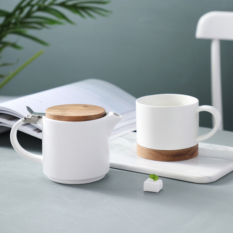 Nordic Clay Teaware Set