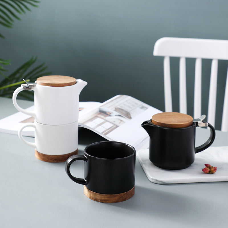 Nordic Clay Teaware Set