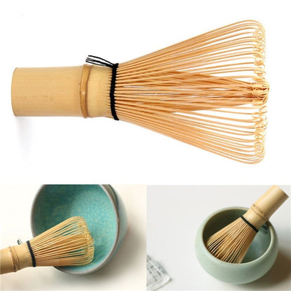 Bamboo 64-Prong Matcha Whisk – Ceremony Grade