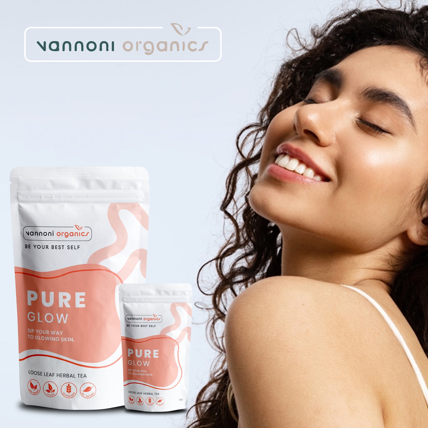 Pure Glow Tea - Sip your way to Glowing Skin.