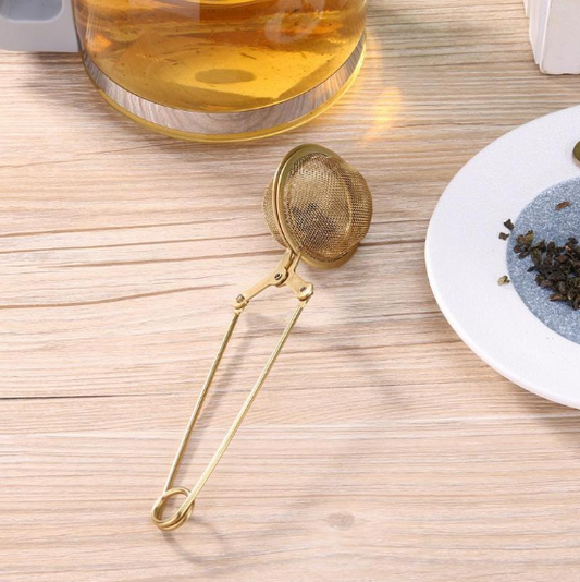 Clamp Style Tea Strainer