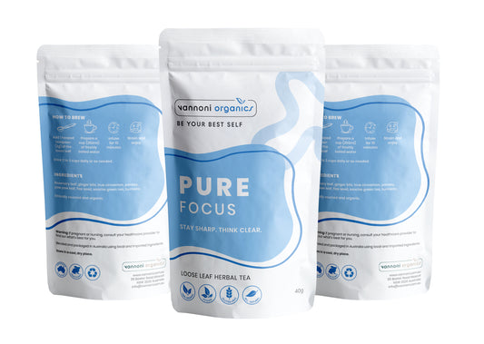 Pure Focus Tea - Stay Sharp. Think Clear.