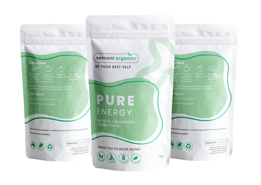Pure Energy Tea - Matcha. The Natural Powerhouse.