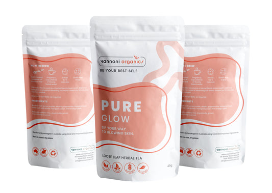 Pure Glow Tea - Sip your way to Glowing Skin.