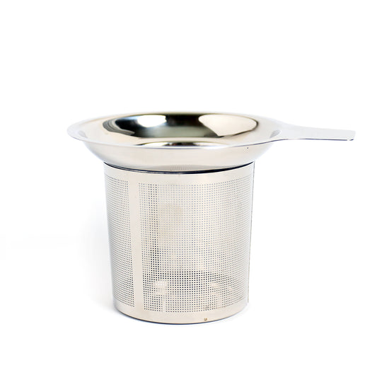 Silicon & Steel Daily Strainer – Premium Tea Infuser | vannoni organics